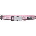 Petpath Dog Collar Reflective Pink; Large PE490909